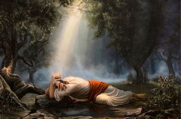 Jesus-in-Gethsemane-590